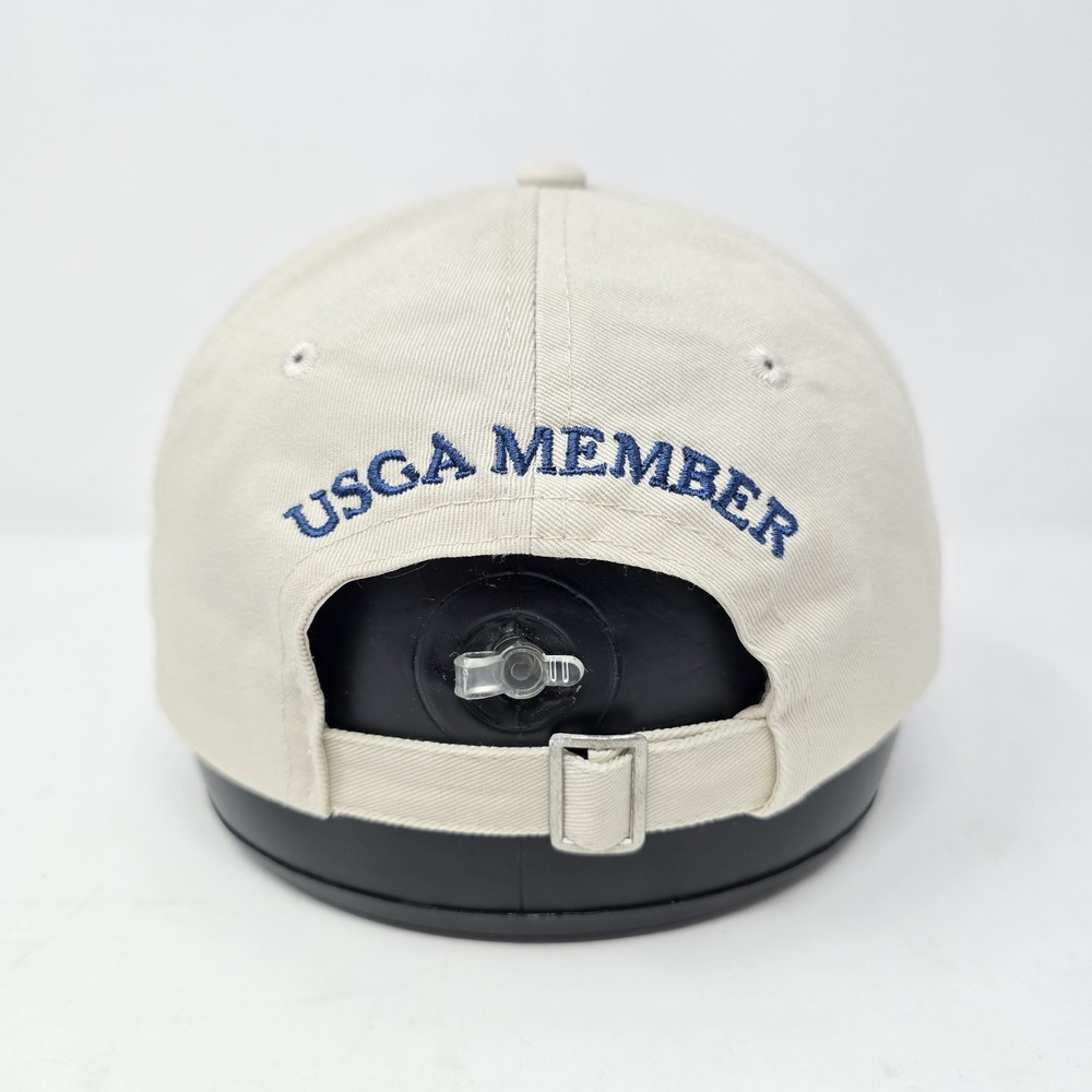 USGA 2006 U.S. Open Winged Foot Golf Hat Mens Beige Adjustable Member Cap - Picture 2 of 10